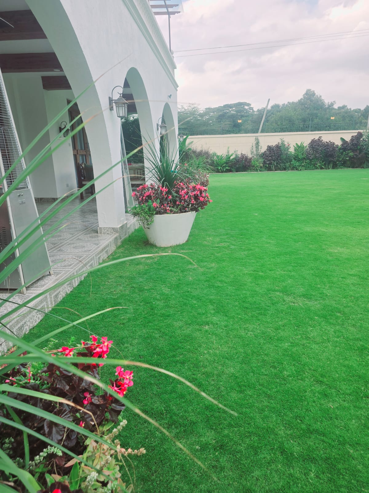 Garden design project in Nairobi