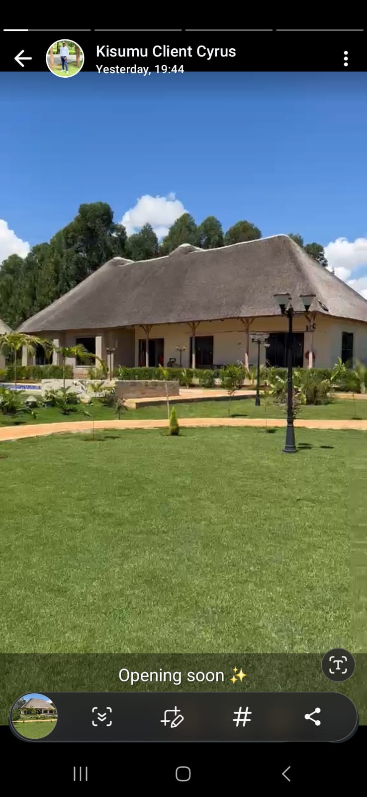 Residential landscape installation